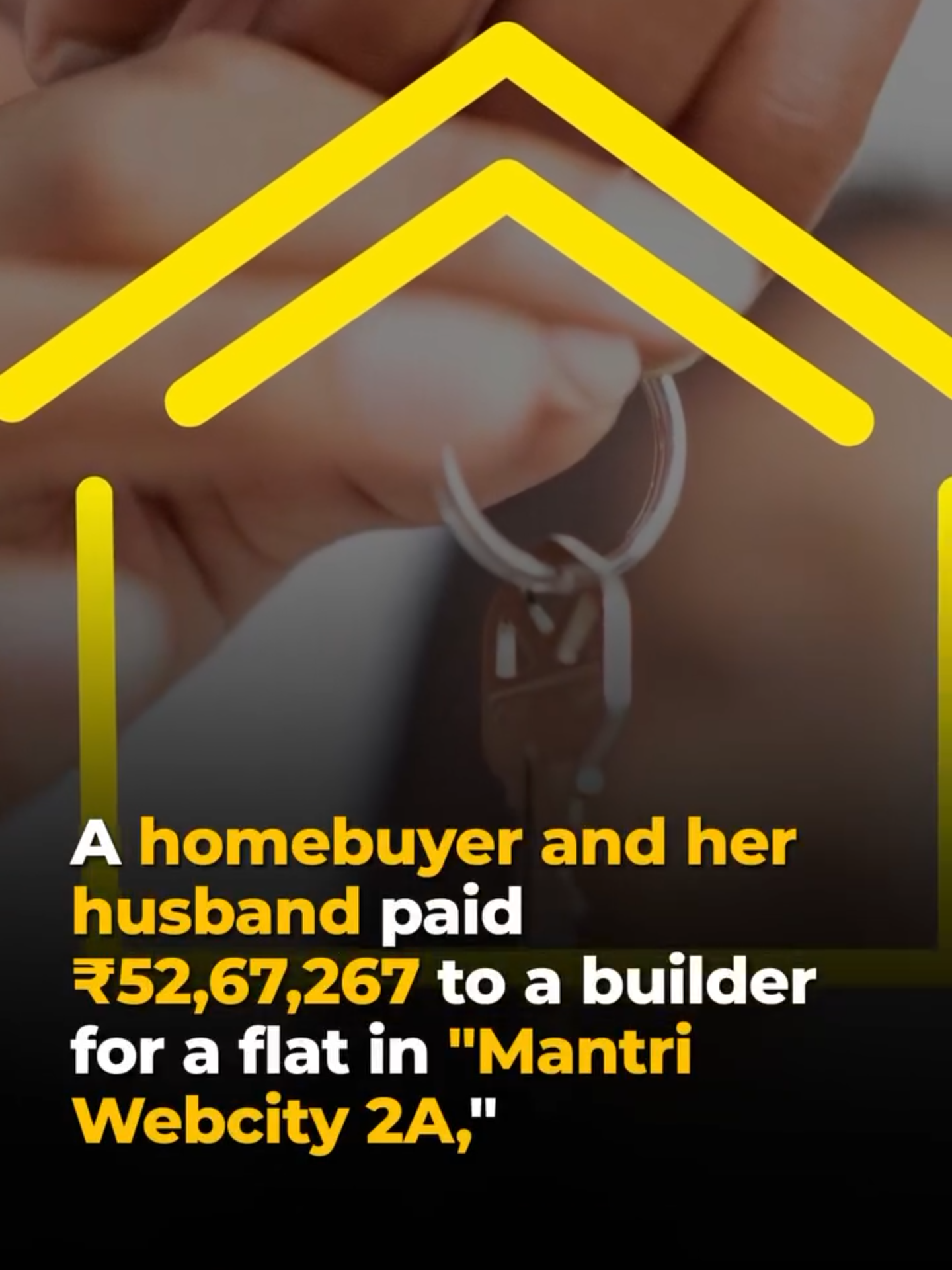 Mantri Developers ordered to pay 42.87 lakh rupees to the homebuyer as interest #consumer #business #marketing #consumerism #customer #consumerbehavior #retail #consumers #consumerprotection #shopping #consumerrights #india #market #ecommerce #socialmedia #health #sales #product #court #consumercases