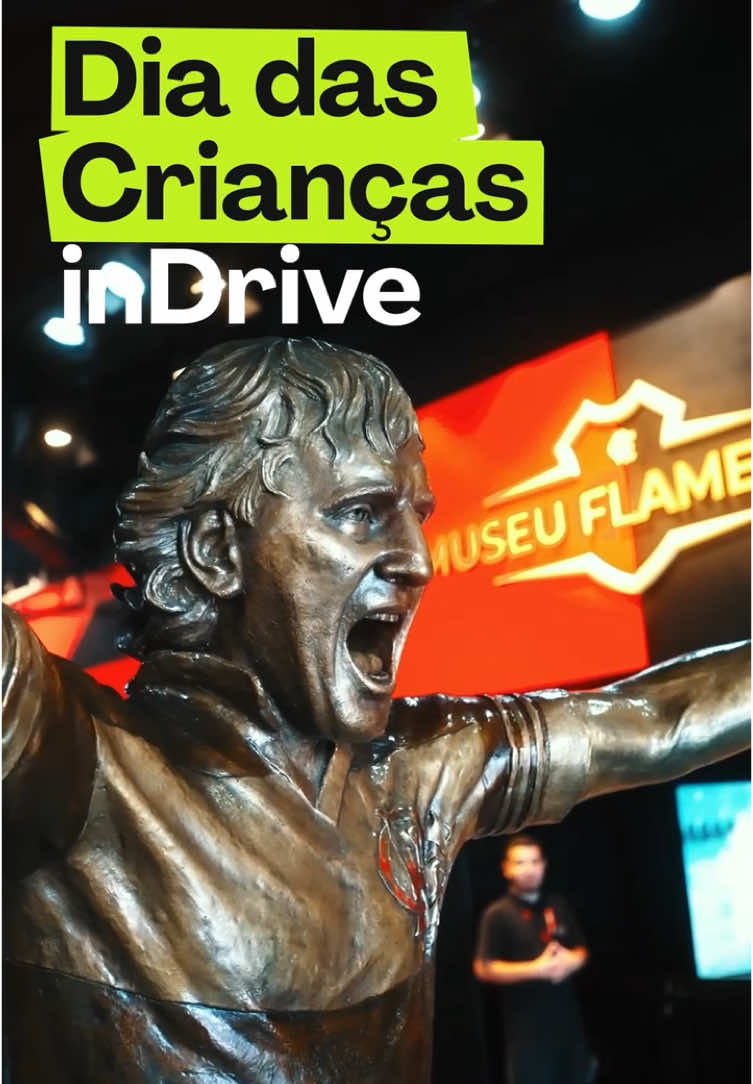 🎉⚽ Dia das Crianças com inDrive e Flamengo: uma experiência inesquecível! ⚽🎉 Hoje, nossos motoristas parceiros e seus filhos viveram a emoção de rever momentos históricos no Museu Flamengo! 🏆❤️  Paixões que unem gerações e se encontram de inDrive, sem perrengue! 💫👧🧒 🔴⚫️ Movidos por Gente. Movidos por Paixão. Com o inDrive, a gente joga junto! 💪🚗❤️ #DiaDasCrianças #inDrive #Flamengo #PaixãoDeGeração #MovidosPorGente #MovidosPorPaixão #InDriveFla #ad