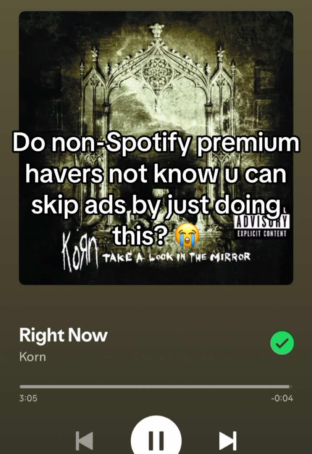 Ive been doing this for a while 😭 #spotify 