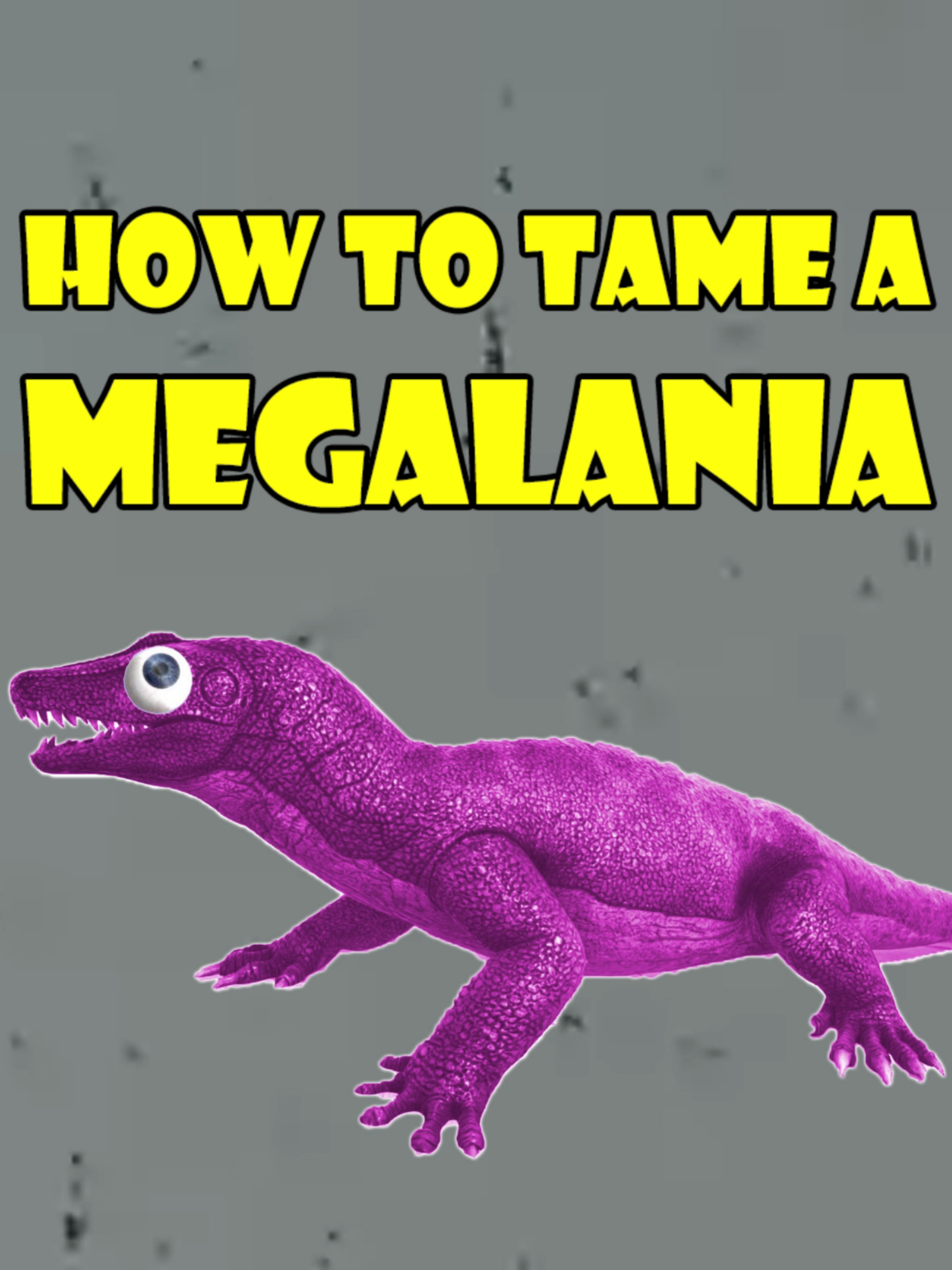 megalania🦎 #fyp #gaming #ark #arksurvivalevolved #arksurvivalascended #megalania #taming #tame #howto #help #guide #tutorial #meme #toon #cartoon #mac #crafting