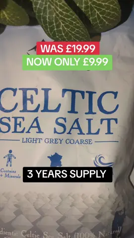 Still using plain old table salt? Amateur move! 🧂 Celtic Sea Salt is like salt with a PhD—loaded with minerals to boost hydration, digestion, and wellness. One pinch, and you're basically a health guru! 🌊💧 #CelticSeaSalt #UpgradeYourSalt #health 