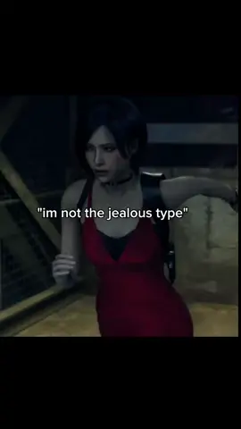 hurry #re4 #residentevil #adawong #leonkennedy #ashleygraham #residentevil4 #jealousy #fyp 