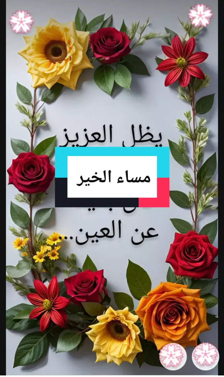 ,مساء الخير لمن نعزهم، مساء الخير ، عبرات راقية  #goodnight #مساء_الخير #tendance #bonsoir #meryflower001🥰