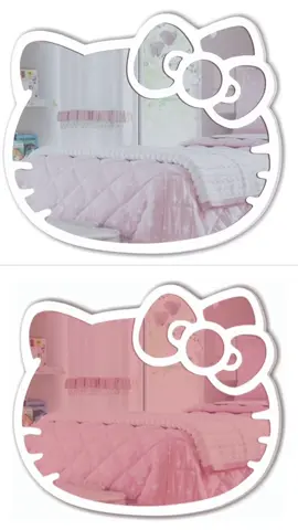 Espelho Acrílico Gato Gatinho Hello Kitty 50cm Rosé por R$115,00. Encontre na Shopee agora ➡️ https://s.shopee.com.br/1Vh893Y6pS