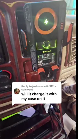 Replying to @joshua.martin312 #carcharger #phonemount #wirelesscharger #vehicle 