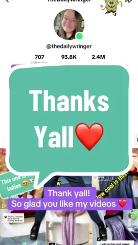 Yall have almost made me his 100k in 5 1/2 months! WHATTT?….my first viral video was completely on ACCIDENT! And you guys viewed it almost 40 MILLION times in a week!!😱 I was absolutely SHOCKED!!! Im so glad you all love my videos 🥰#roadto100k #viralvideo #tiktokviral #laundrytok #wringerwasher #thankyou #friends 