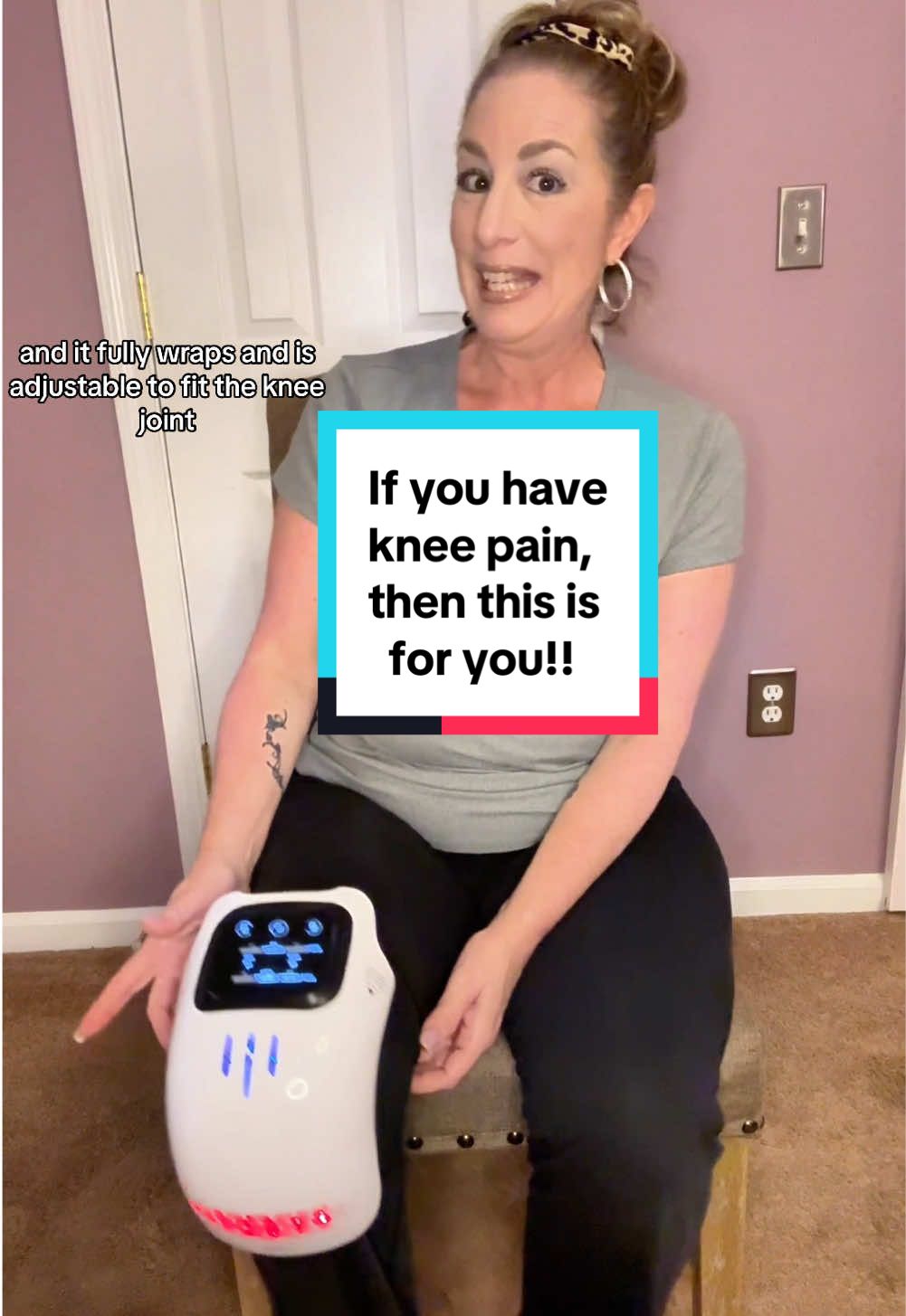 If you suffer from knee pain, then you need to check out this Smart Portable Knee Massager!!!😍 @CCSales #kneepain #kneepainrelief #kneemassager #jointpain #jointpainrelief #kneeproblems  #massager #portablemassager 