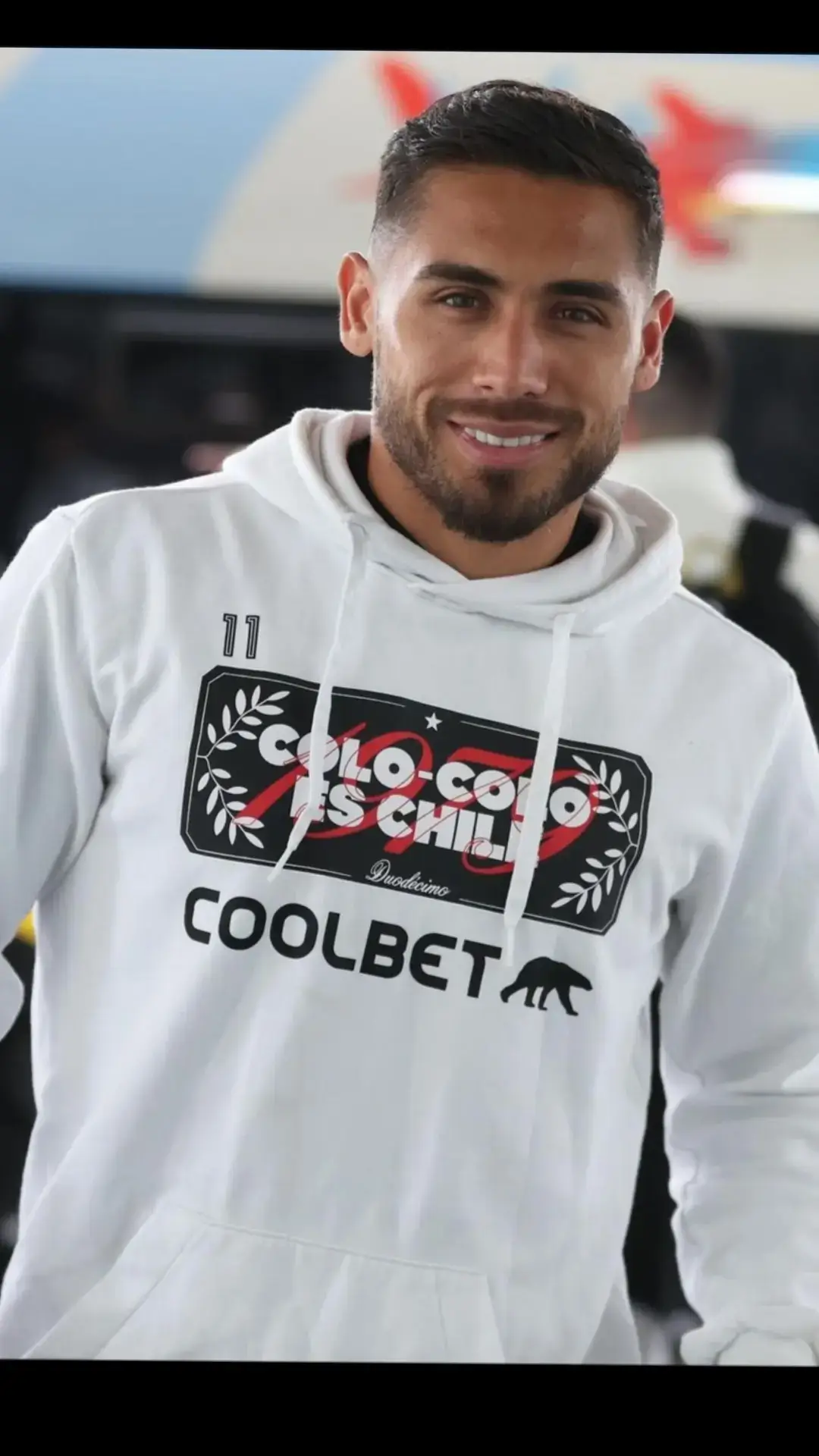 Fotito de hoy 🤟⚪⚫😍#amor #futbool #mylove #miprincipealbo #marcosbolados #colocolo #parati #viral 