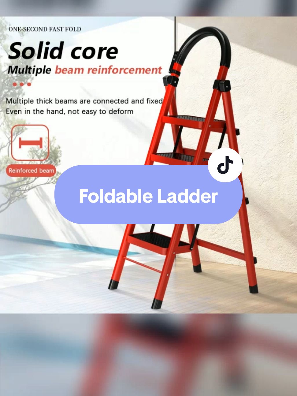 #foldableladder #foldableladdermurah #foldableladderheavyduty  #foldableladders 