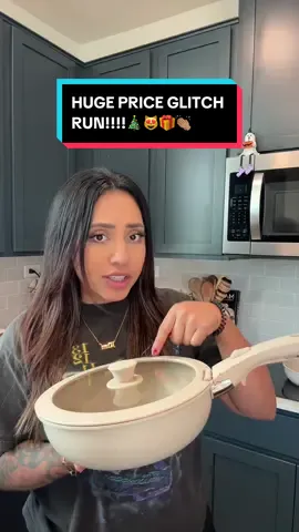 HUGE GLITCH RUN‼️ These pots & pans are the PERFECT CHRISTMAS GIFT🎄🎁😻👏🏽 #carote #carotepans #tiktokglitch #tiktokshopblackfriday #tiktokshopcybermonday #tiktokshopholidayhaul #hauntedhomefinds 