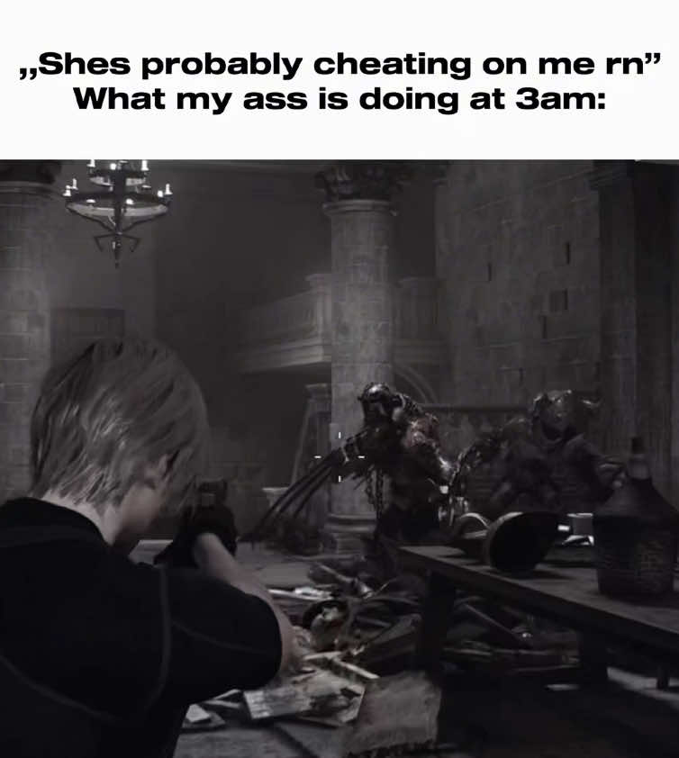 nah ty i gotta serve in re4 🥰 #fypシ゚ #fyp #fy #foryou #foryoupage #residentevil4 #re4 #residentevil #leonkennedy #residentevil4remake #real #relatable #Love 