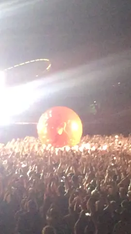 One of our first twenty one pilots shows. Remember Tyler and the hamster ball?!? #twentyonepilots  #tylerjoseph  #throwback #emotionalroadshow 