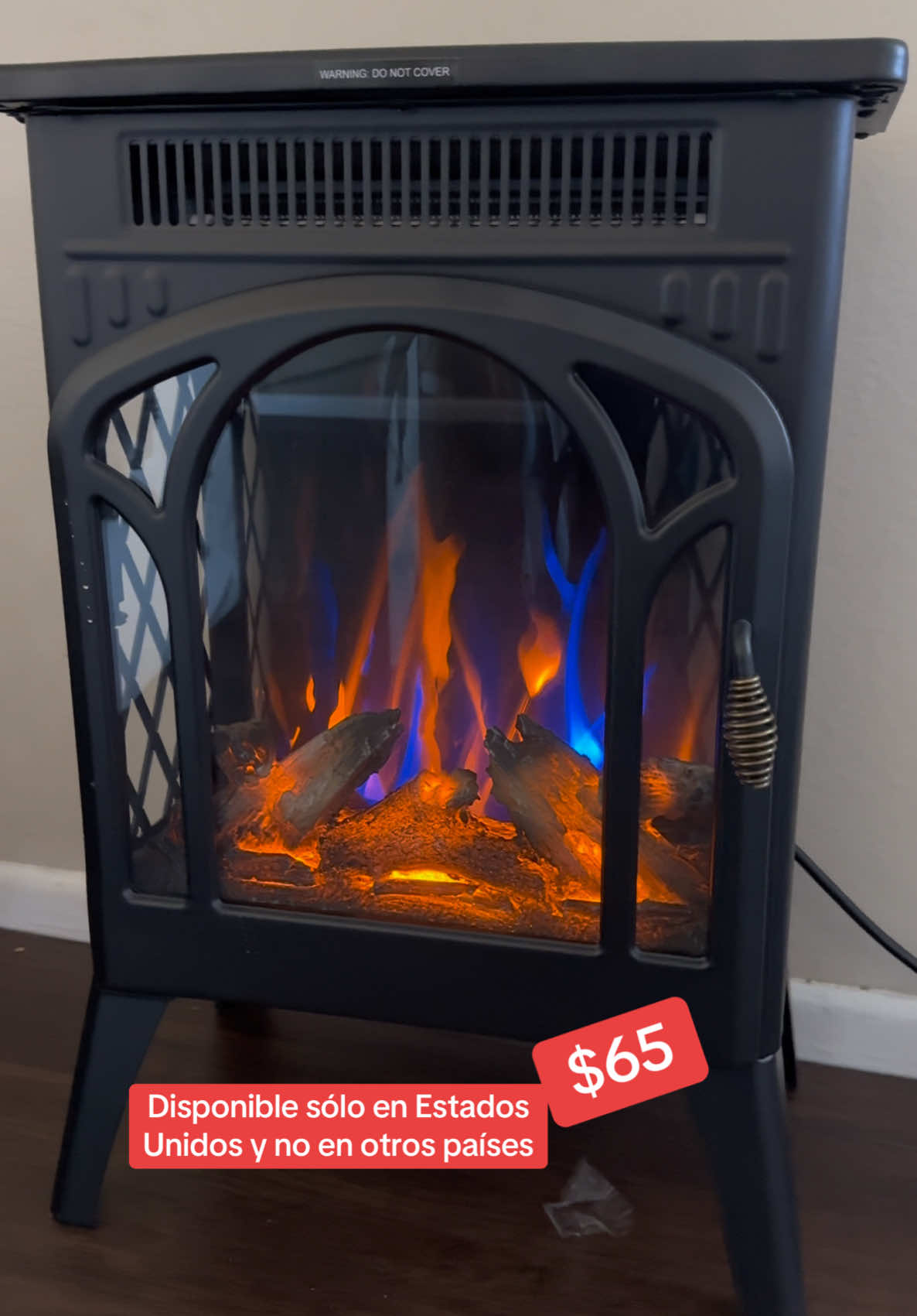 Electric  fireplace Este calentador eléctrico de lugar de fuego es imprescindible para los próximos meses fríos! #cozyseason #fireplace #electricfireplace  #fireplacedecor  #cozyhome #fallmusthaves #winterishere  #fallishere #coldweather #TikTokShop #tiktokmademebuyit #musthaves 