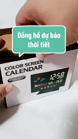 Đồng Hồ Để Bàn Đa Năng ,Dự Báo Thời Tiết ,Đo Độ Ẩm ,Hiển Thị Nhiệt Độ #dongho #donghodubaothoitiet #donghomanhinhled #donghodeban #dogiadung #giadung #xuhuong 