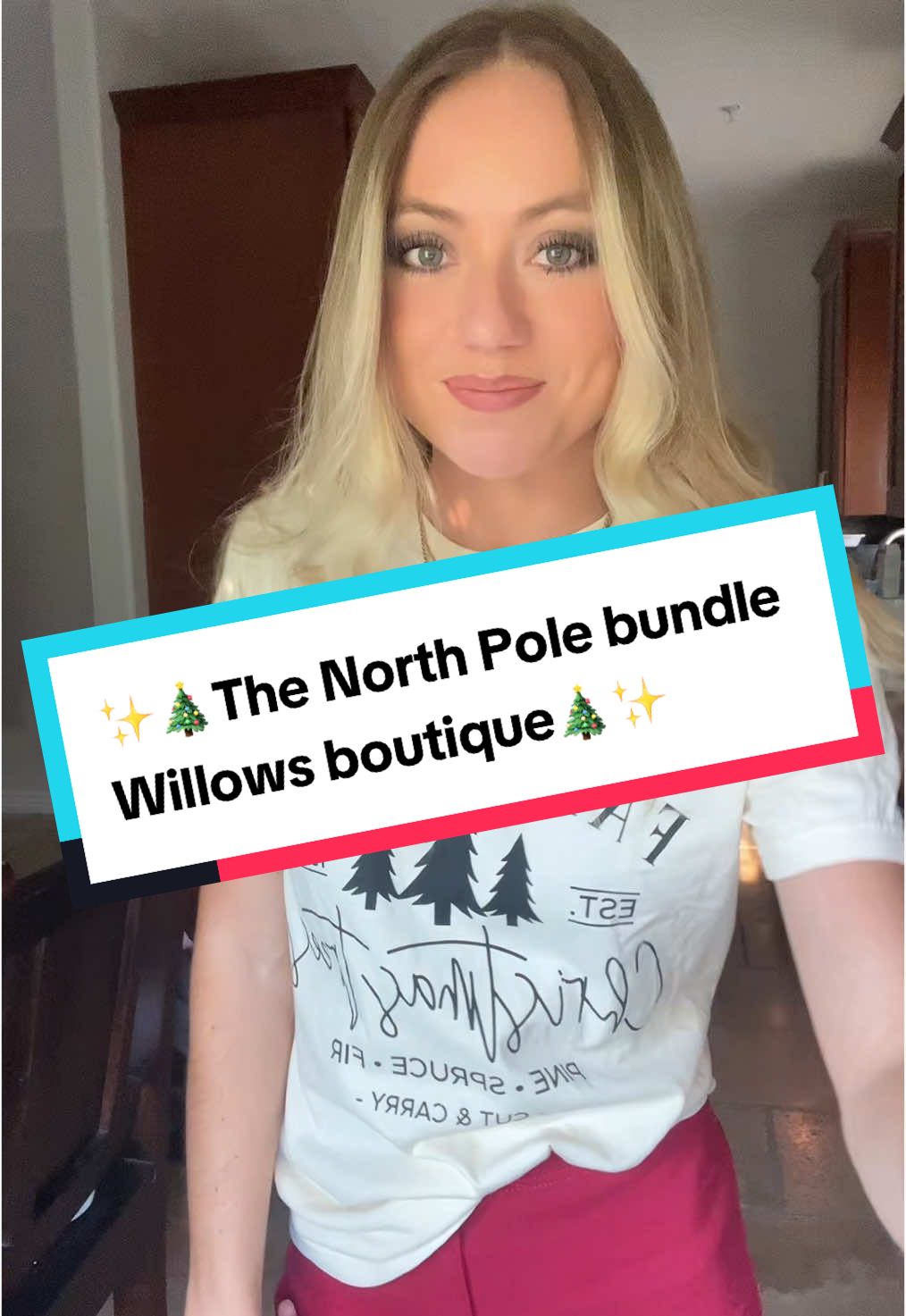 Embrace the holiday spirit in style with the North Pole Flare Bundle! Featuring a cozy Christmas tee and the perfect flare pants, it’s the ultimate festive outfit. Ideal for holiday gatherings, photos, and lounging by the tree. Don’t miss out on this limited edition bundle! #HolidayOutfit #NorthPoleStyle #CozyVibes #Christmas2024 #FestiveFashion #HolidayStyle #FestiveFashion #ChristmasOutfit #CozyVibes #NorthPoleCollection #tiktokshopblackfriday #tiktokshopcybermonday #falldealsforyou #blackfriday #cybermonday #christmas #gift #giftideas #giftideasforher #shop #shopping #shoppinghaul #tiktokshopholidayhaul #mysterybag #mysterybundle #thanksgiving  