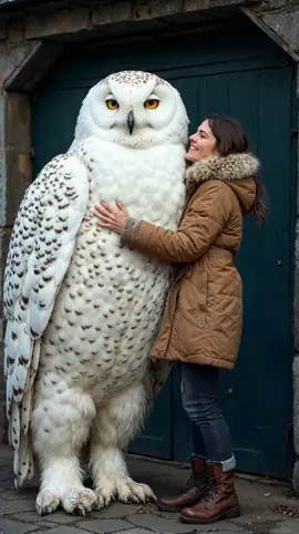 giant pet owl discovered in norway #owl #norway #animal #animalsofttiktok #fyp