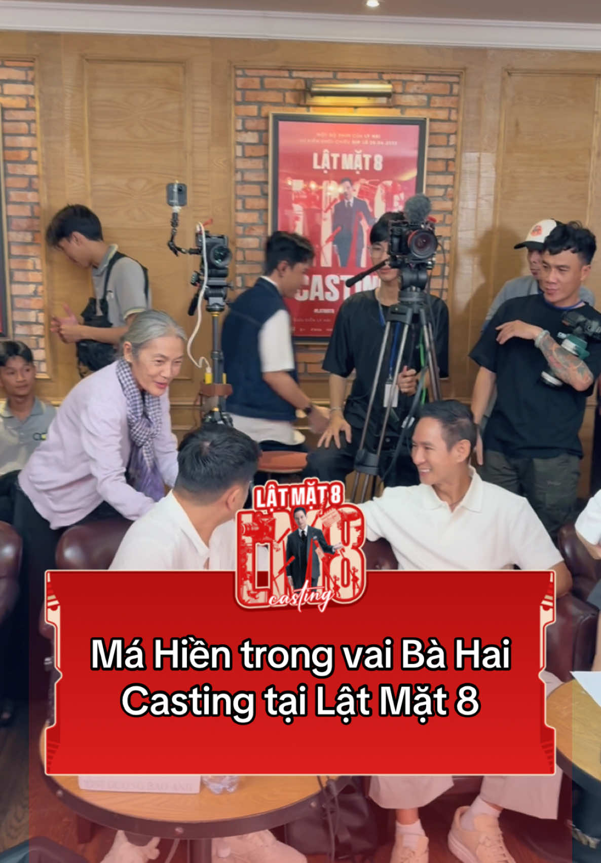 Má Hiền trong vai Bà Hai Lật Mặt 7 casting tại Lật Mặt 8 #LatMat8 #LatMat8Casting #LyHaiProduction #LatMatMovie #TiktokGiaiTri 