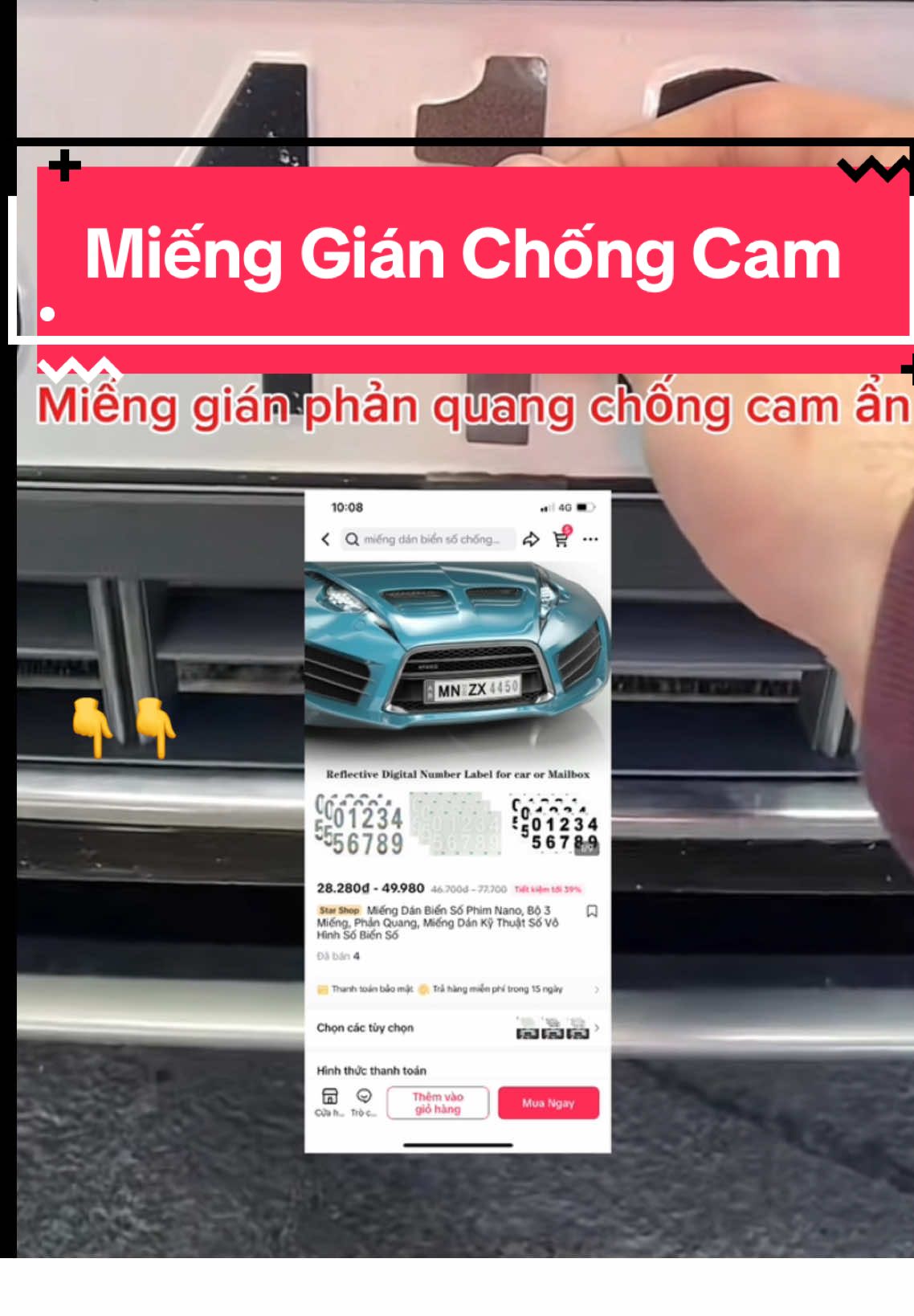 ☝️☝️☝️ Miếng Dán Phản Quang Chống Cam#CapCut #xh #xhtiktok 