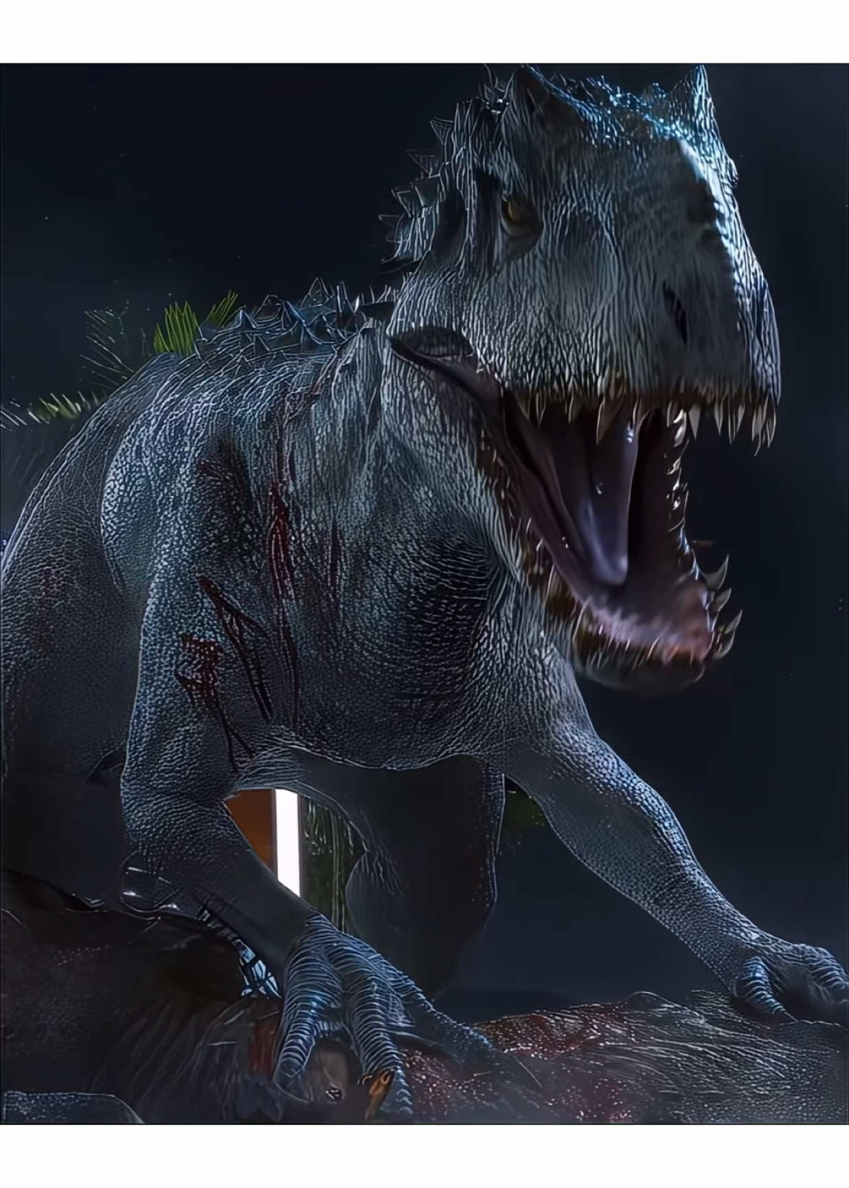 JW Final Battle Edit | ib: @Unfunny | #4k #jurassicworld #indominusrex #edit #aftereffects 