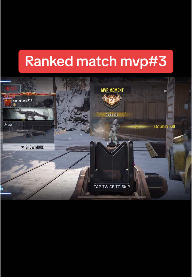 Cod ranked match mvp#3 #cod #callofduty #edit #goviral 