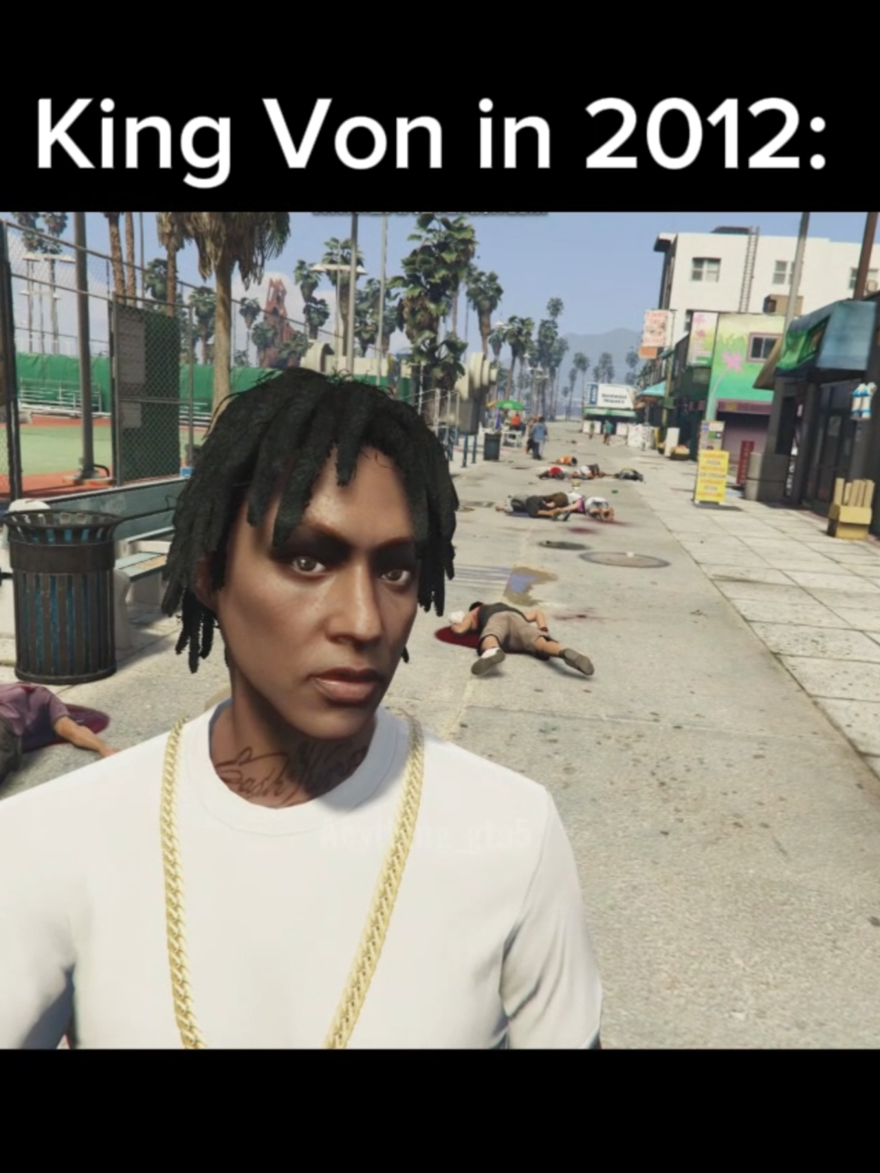 von looking up at us right now 🙏 #anything_gta5 #kingvon #von #KINGVON #kingvon2012 #oblock #opps #gta5 #gta #gtav #gta5online #gtaonline #gta6