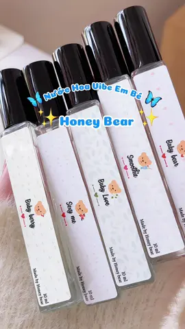 #nuochoa #nuochoaembethailan #nuochoaembe #nuochoadihoc #honeybear #nuochoanu #hoang_anh166 