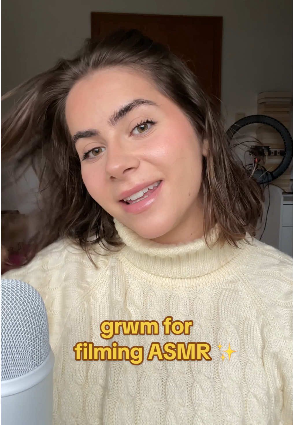 i really need that make-up 😁 #grwm #asmr #makeup 