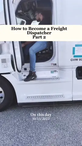 #onthisday these old videos are a reminder if you put forth the effort you can do snything you put your mind to. Keep going, this is a marathon not a sprint.  If you’re ready to learn comment the word “dispatch”  #truckingindustry #freightdispatching #freightdispatchingforbeginners #freightdispatchingtraining #freightdispatchingfornewbies