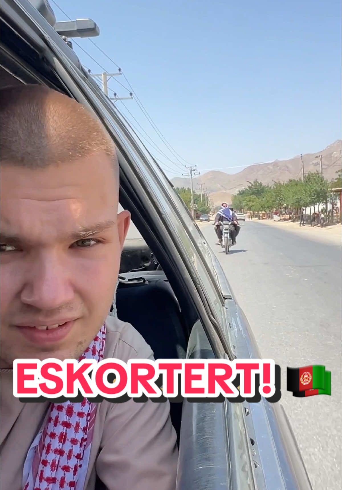 Eskortert i Afghanistan 🇦🇫 #afghanistan #reise 