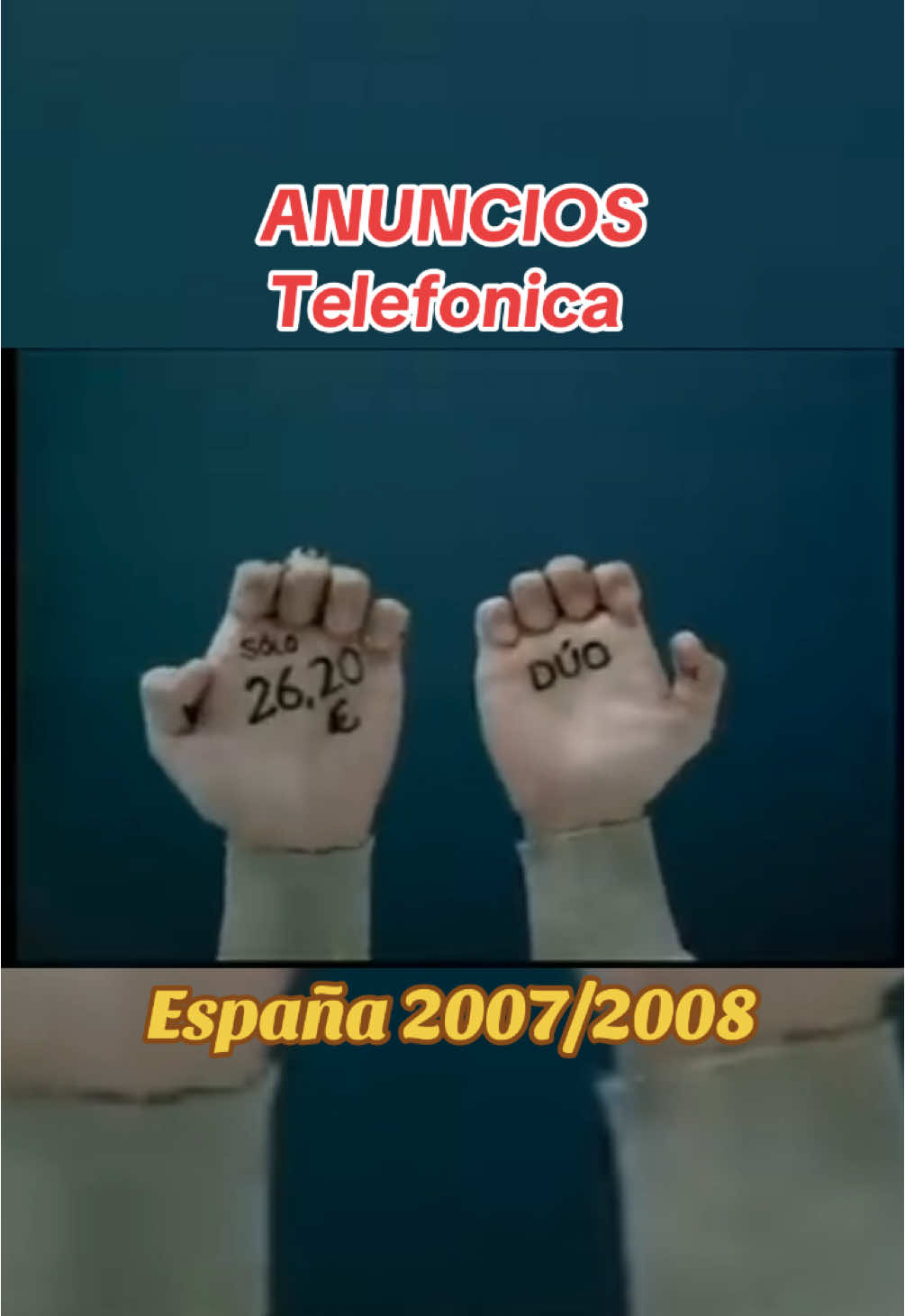 📺📞 ¿Se acuerda alguien de este anuncio de Telefonica? @Telefónica   #Telefonica #Movistar #Anuncios #Telefono #España2007 #España2008 #2007 #2008 #ParaTiiiiiiiiiiiiiiiiiiiiiiiiiiiiiii #ParaTi 