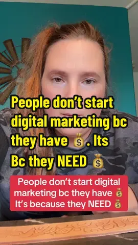 People don’t start digital marketing because they have money, they start it because they need money. Let that sink in! Did I have $900 to start my business? Nope! But I found it, and I told myself this is going to work! As soon as your mind makes the switch, that you can do something, is when everything will fall into place! Reach out and we can chat and see if this is a good fit for you #MomOnAMission #digitalmarketing #debtfreejourney #madeformore #sidehustlesforbeginners #makemoneyonline2024forbeginners #passiveincome #believeinyourself 
