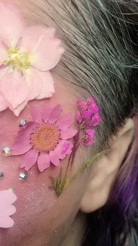 flower fairy vibes #makeup #makeuplook #makeupartist #fyp #makeupfyp #foryoupage #foryou #makeuptiktok #makeuptiktoks  #pinkmakeup  #flowerfairy  #fairy 