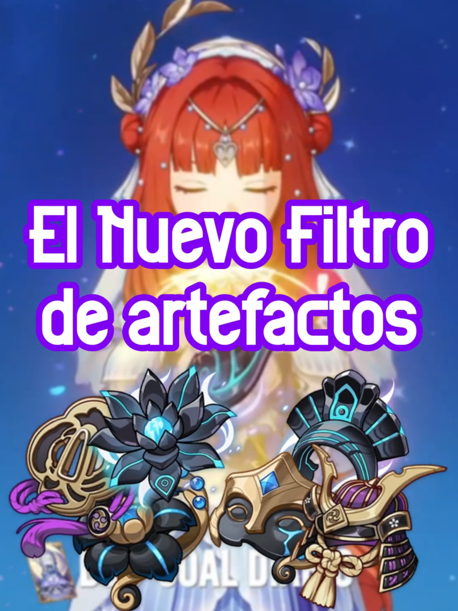 Asi funciona el nuevo Filtro de Artefactos en Genshin impact 🧐 ¿Te parece una increible adicción? 😗 #filtro #artefactos #build #GenshinImpact #nuevo #gamesandchill