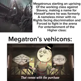 The irony is crazy considering each vehicon is canonically their own individual #transformers #megatron #tfp #transformersprime #maccadam 