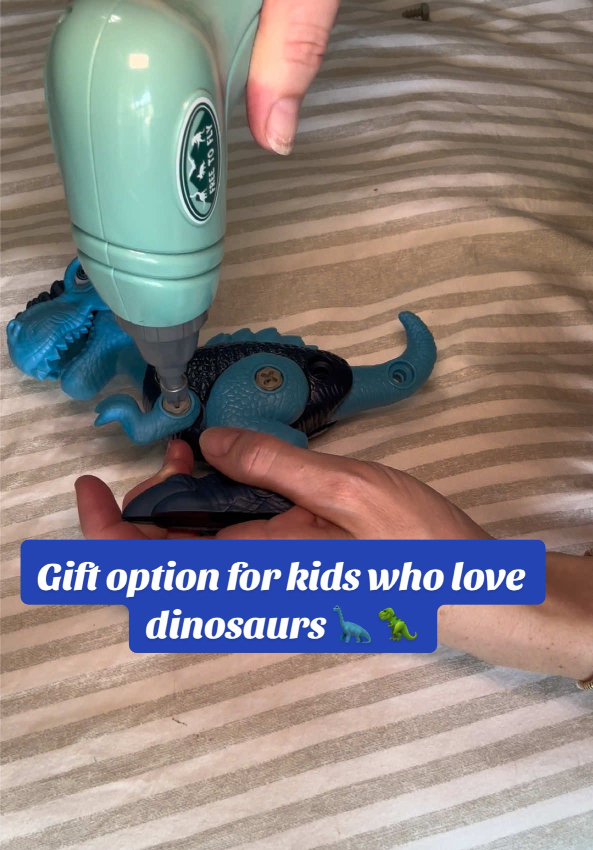 We bought this toy as a Christmas present last year and it is a toy both of my kids play with on a regular basis! If you’re on the hunt for an educational toy for a kid I highly recommend this as an option!