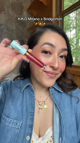 Kiko Milano x Bridgerton  “ Brilliant Bliss Lip Gloss : Passion Pout “  ✨✨✨ @KIKO Milano  #makeuptiktoks #newmakeup #kikomilano #glossylips #makeuptryon 
