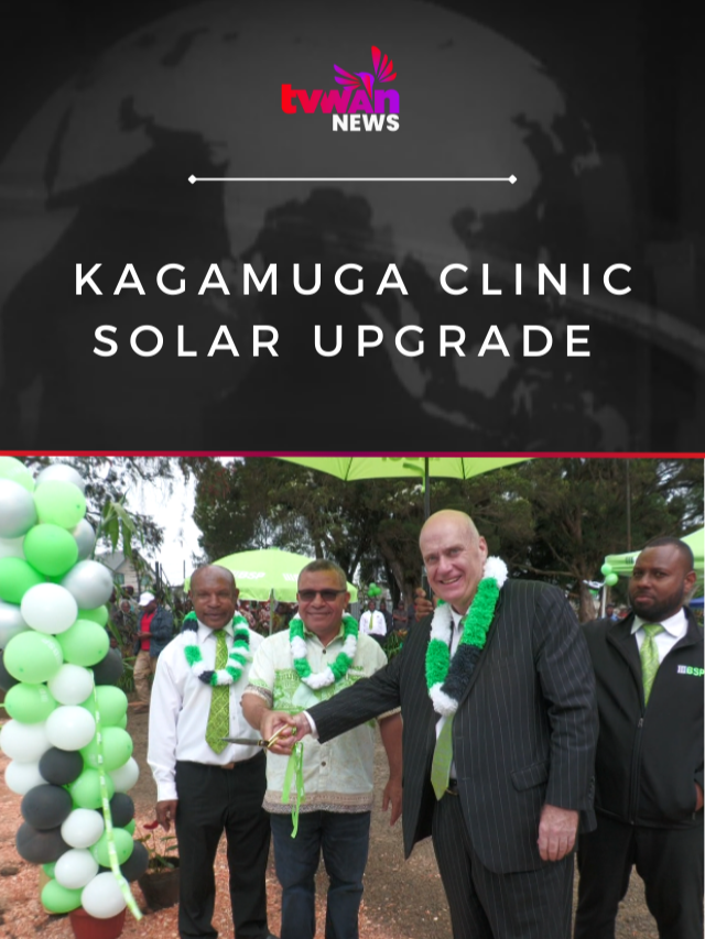 Kagamuga clinic solar upgrade