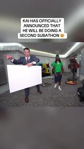 what a way to announce it omg #kaicenat #johncena #fyp #viral 