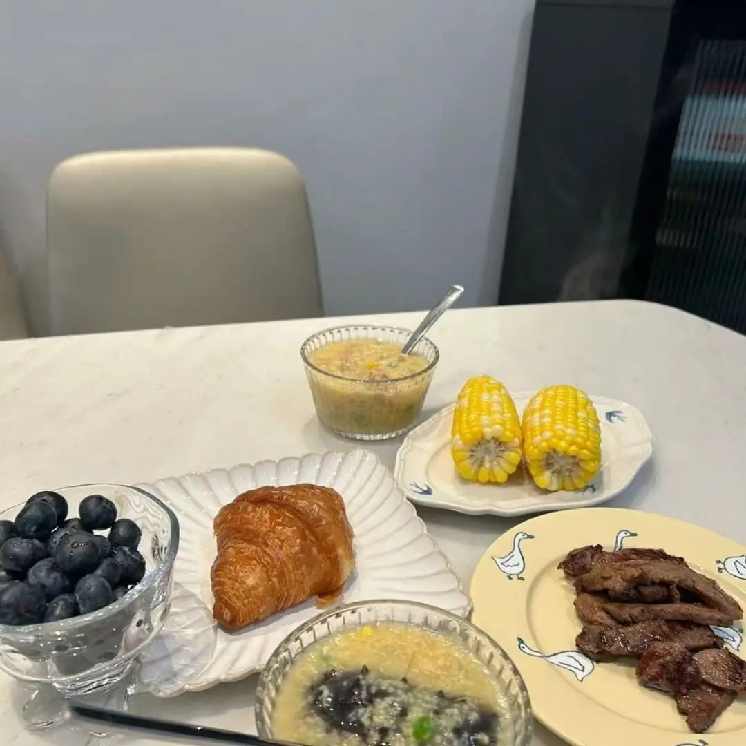 第一次把早餐吃的这么有仪式。 #早早早 