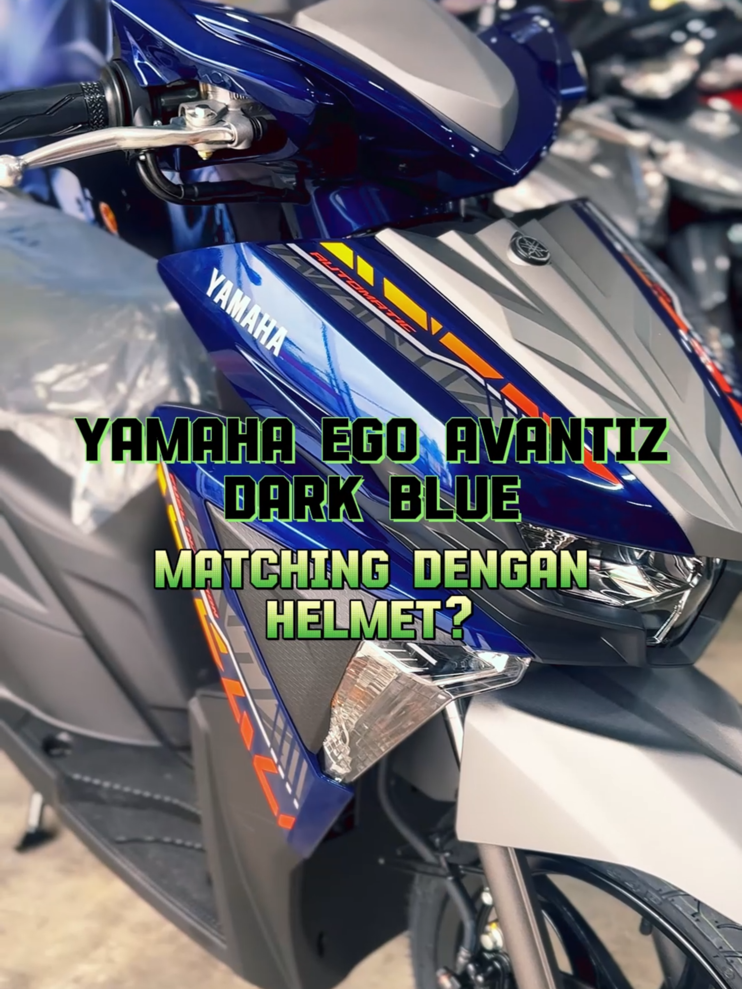 YAMAHA EGO AVANTIZ DARK BLUE MATCHING DENGAN HELMET LTD MATT BLACK ( Topi Keledar LTD SPORT TERBARU ) - NEW ARRIVAL❣️💫 ✅SIRIM Approved #racunhelmet #reviewhelmet #helmetmatchingmotor #helmetmurahmalaysia #kedaihelmetperak #kedaihelmetipoh #kedaihelmetmurah #hwaloongmotor #kedaihelmettaiping #kedaihelmetkualakangsar #HwaLoongTradingSdnBhd #hwaloongtrading #nakbelihelmet #SGV #LTD #SPORT # #HELMETTAJAM #BEGHELMET #Trendy #QUALITY #COMFORTABLE #SIRIM #VISORSIANGMALAM #BIRU #YAMAHA #EGO #AVANTIZ #DARK #BLUE