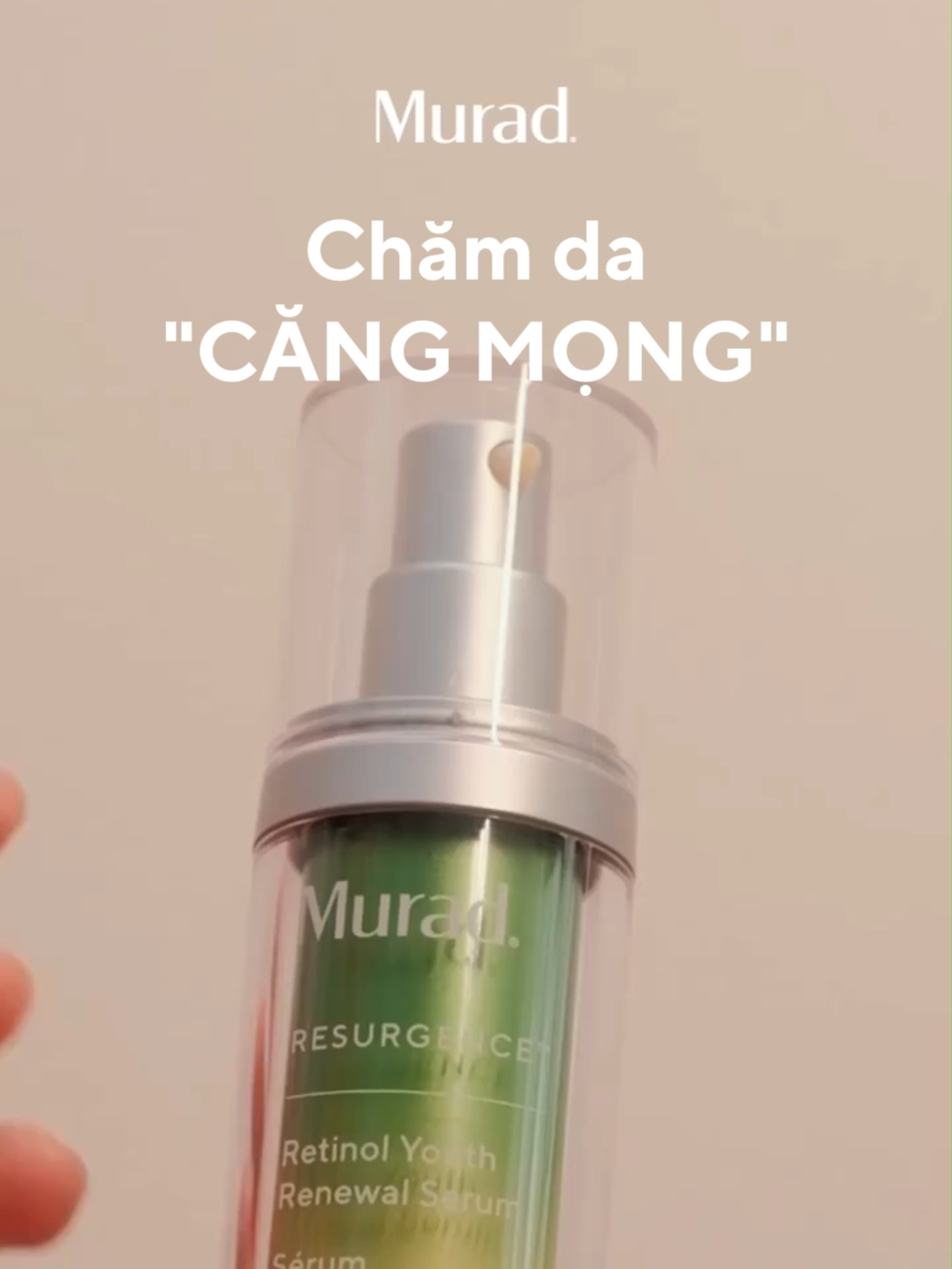 Ding! Ding! Đến giờ skincare cùng Murad Retinol Youth Renewal Serum rồi! Hãy chăm sóc da và đi ngủ sớm nhé các tình yêu ơi😘 #muradvietnam #retinol #skincareasmr #cangbongda