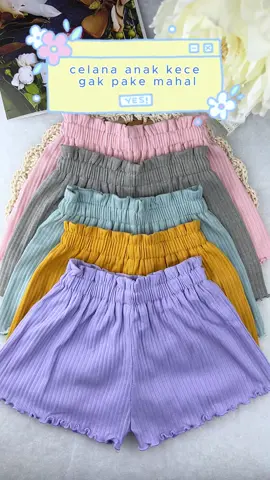 Yuk yang lagi cari celana anak cewek cakep, beli ini aja bund dijamin si manis makin cantik #celanaanak #shortpants #fashionanak 