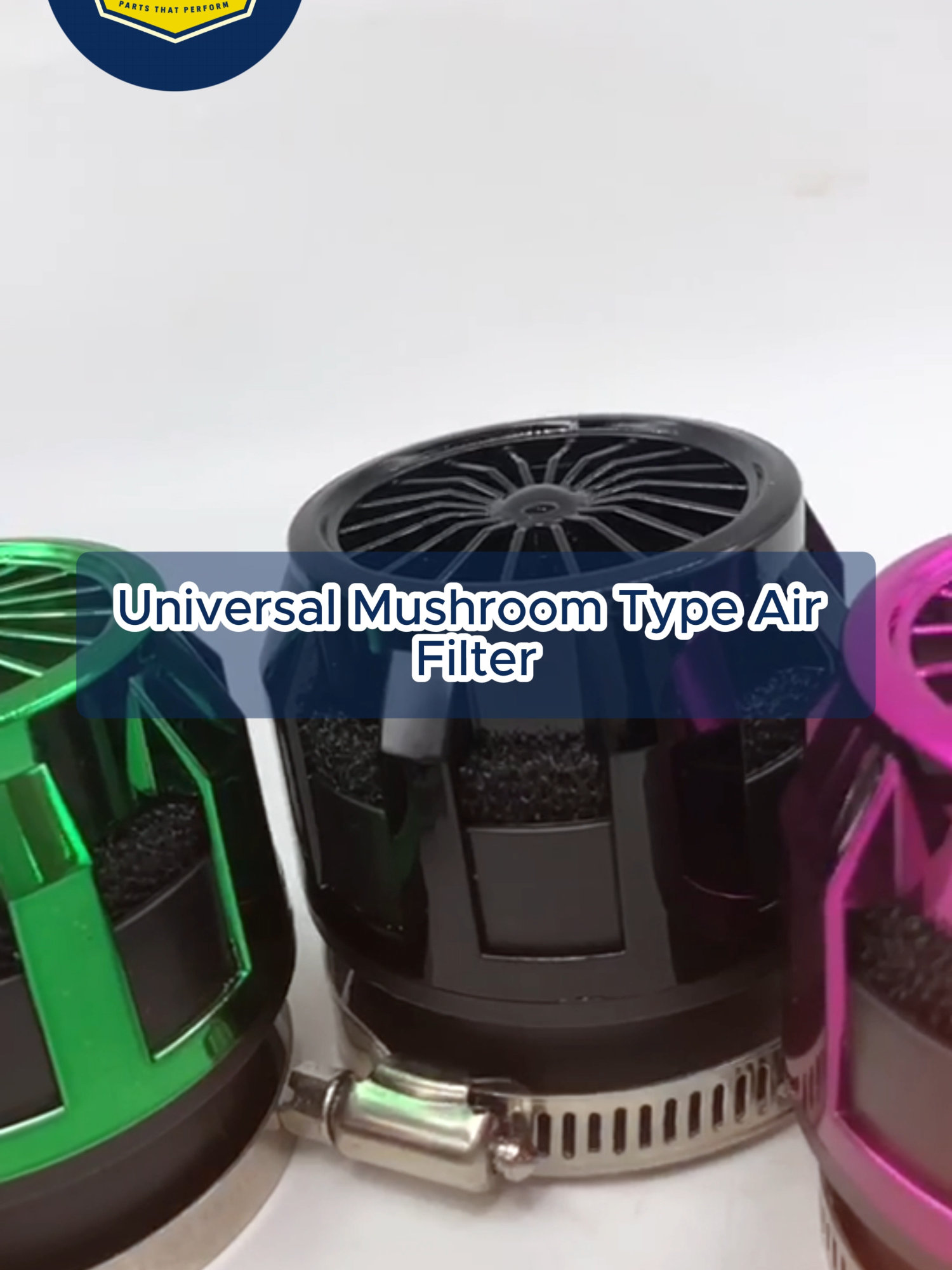 UNIVERSAL MUSHROOM TYPE AIR FILTER #motorcycle #fyppppppppppppppppppppppppppppppppppp #motorcycleaccessories #motorcyclelife #motorcycletiktok #motorcyclefilter