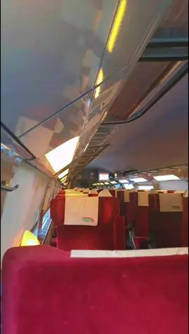 البراق قطار فخامة صباحا 1er classe hightech #maroc #fy #pourtoi #france #italy #الجالية_المغربية_في_كل_مكان💚 