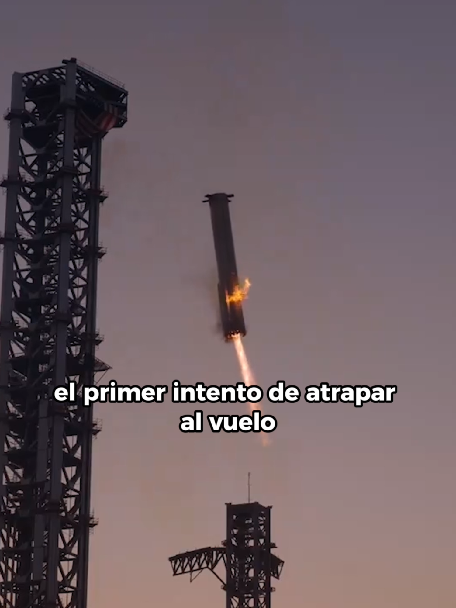 SPACEX ha hecho CIENCIA FICCIÓN EN DIRECTO 🤯🚀 #spacex #superheavy #elonmusk #cohete #espacio #ciencia #tecnologia #noticias