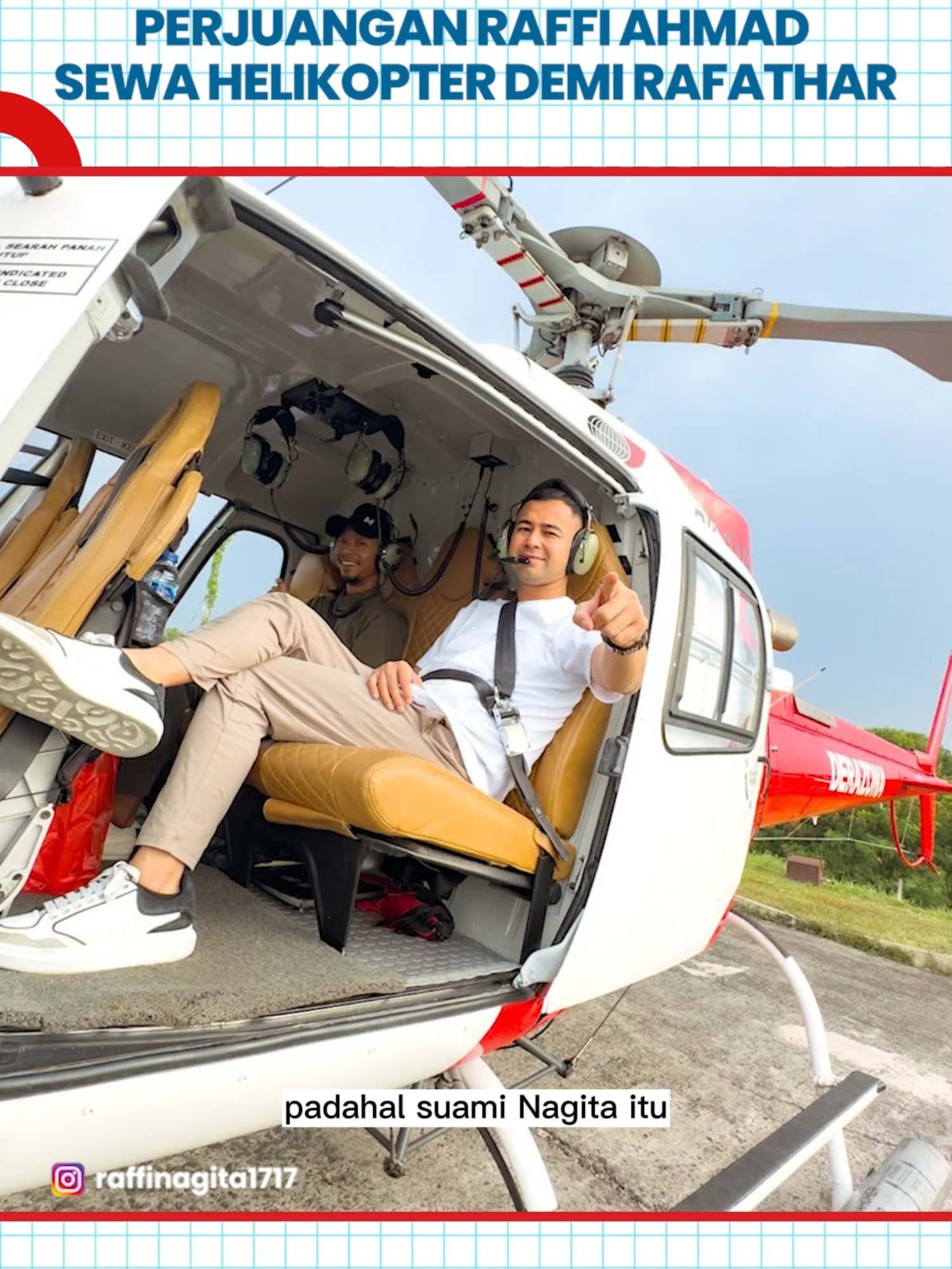 Demi Tepati Janji, Raffi Ahmad Sewa Helikopter Agar Tak Telat Ikut Lomba di Sekolah Anak #RaffiAhmadSewaHelikopter #raffiahmad