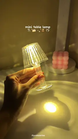 Cute led decor #fyp #foryoupage #led #minilamp #tablelamp #lamp #miniature #mini #decor #decoration #homedecor 