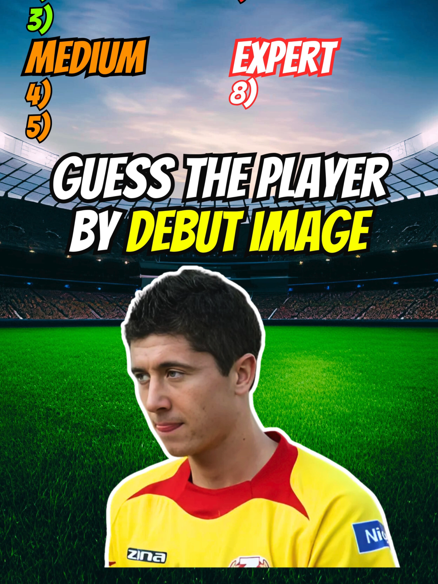 Did you get the Expert question? Guess the player by their Debut Photo! 📸 footballquiz #footballtrivia #footballtiktok #foryoupagefootball #quiz #foryou