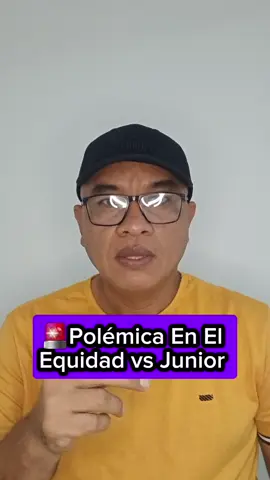 a junior no le pitaron un penal frente la Equidad #futbolcolombiano🇨🇴 