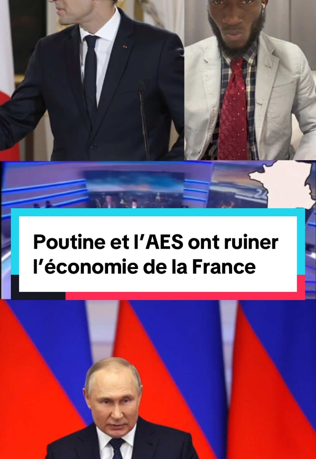 Poutine et l’AES ont ruiner l’économie de la France #tiktokfrance🇨🇵 #tiktokcotedivoire🇨🇮 #malitiktok🇲🇱 #russia🇷🇺 #presidentlota #usa🇺🇸 #AES #burkinafaso🇧🇫 #niger #gbagbo #mali #poutine 